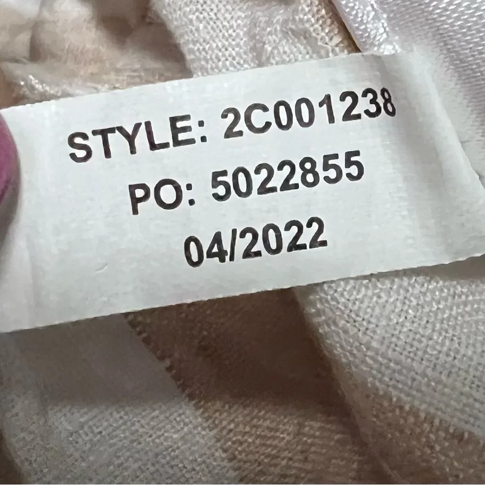 Vineyard Vines Linen Cross Back Coverup Dress Size M